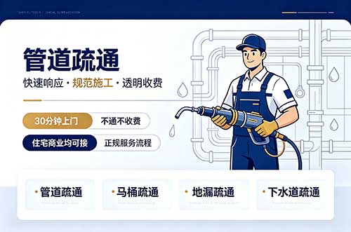 青海管道疏通