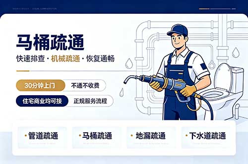 青海马桶疏通