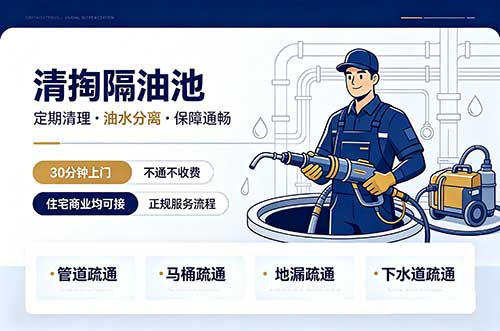 青海清掏隔油池